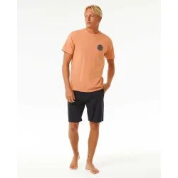 RipCurl Wetsuit Icon Tee Clay