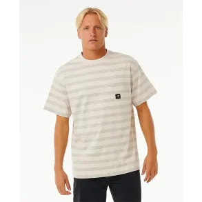 RipCurl Quality surf products Stripe Short Sleeve Tee