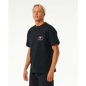 RipCurl Quality surf products Stripe Short Sleeve Tee