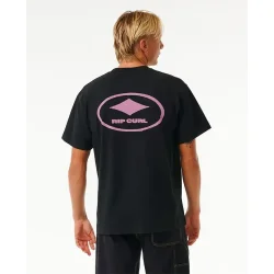 RipCurl Quality surf products Stripe Short Sleeve Tee