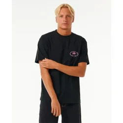 RipCurl Quality surf products Stripe Short Sleeve Tee