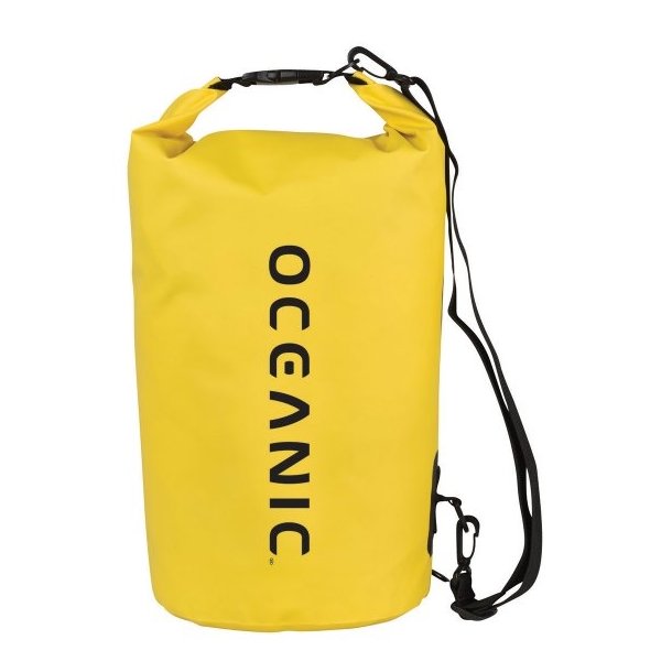 DRY BAG-PVC-TARPAULIN - 9"Wx21.25"H - YELLOW