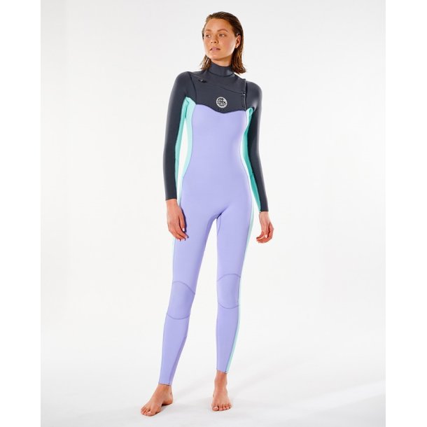 Rip Curl - WOMENS DAWN PATROL 5/3 CHEST ZIP ECO