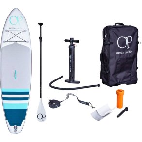 Ocean Pacific Malibu All Round 10'6 (Hvid/Gr/Teal)