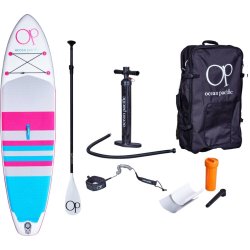 Ocean Pacific Malibu All Round 10'6 (Hvid/Gr/Pink)