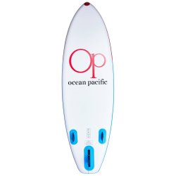 Ocean Pacific Sunset All Round 9'6 (Hvid/Rd/Bl)