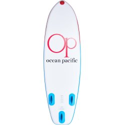 Ocean Pacific Venice All Round 8'6 (Hvid/Rd/Bl)