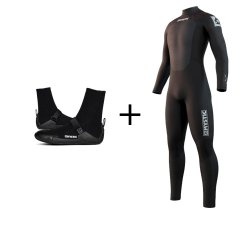 Mystic Star Fullsuit 5/3mm Bzip + Gratis sko