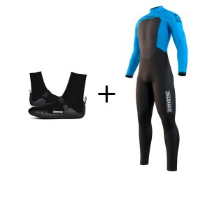 Mystic Star Fullsuit 5/3mm Bzip + Gratis sko