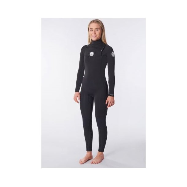 RIP CURL - Women Dawn Patrol 3/2 Chest Zip Performance Wetsuit